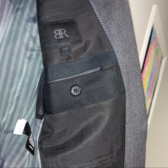 Banana Republic Tollegno 1900 wool cashmere suit - Picture 11 of 13